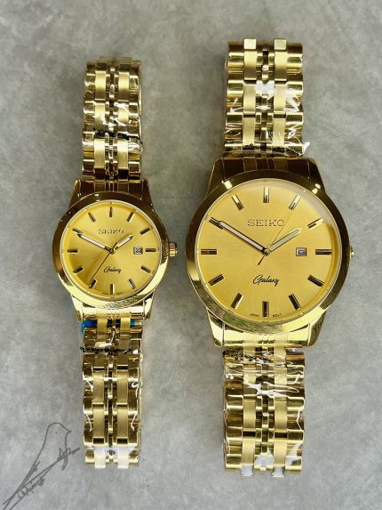 ست سیکو تمام طلایی (SEIKO)